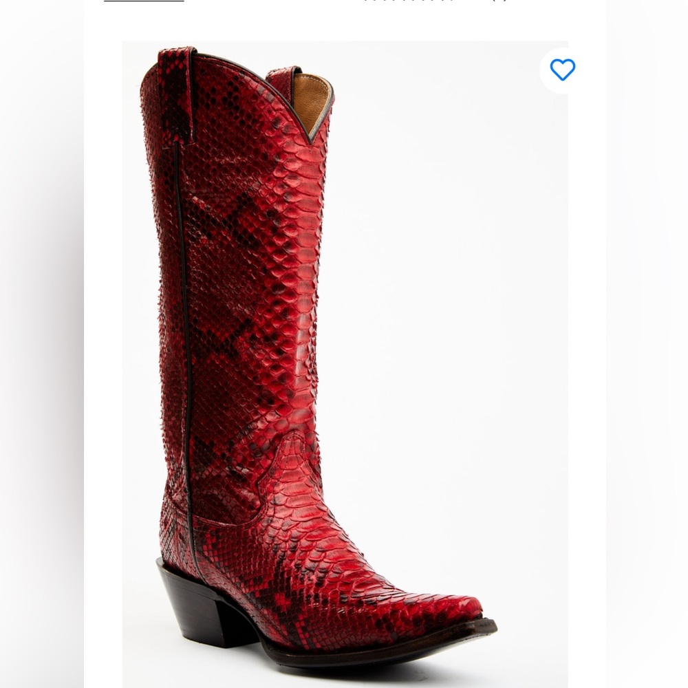 IDYLLWIND WOMEN'S SLAY EXOTIC
PYTHON WESTERN BOOTS - SNIP TOE